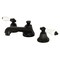 Kingston Brass KS4460PL 8" Widespread Bathroom Faucet, Matte Black KS4460PL - alternate 1